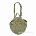 Net Shopping Bag in Bone with Double Handles, Durable Use and Nice Looking, Small Orders are Welcome